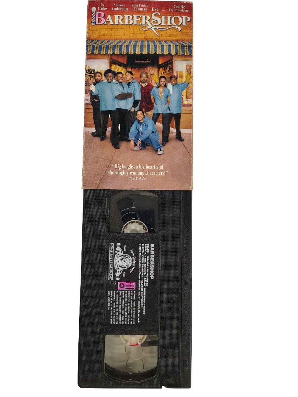 (2002) Barbershop Rated PG-13 Comedy/Drama VHS Cassette Tape